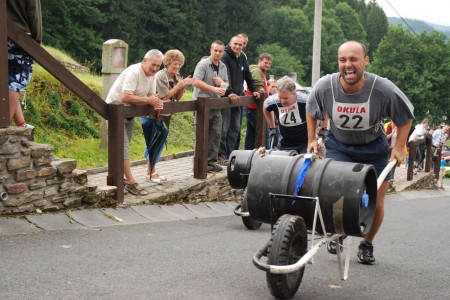 zleva PLIC PAVEL 15.místo - čas 00.43.78 min. KREJČÍK JAROSLAV 13.místo - čas  00.39.14 min.