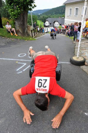 1. místo Hrdlička Jaroslav - čas 0.30.44 min., 9. místo Kolář Jan - čas 0.41.94 min.